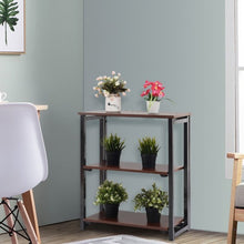 Load image into Gallery viewer, 3 Tier Multifunctional Display Stand Folding Ladder Bookcase Shelf
