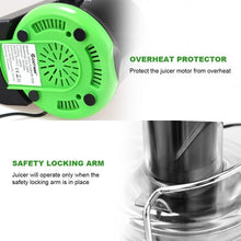 Load image into Gallery viewer, 2 Speed Wide Mouth Fruit &amp; Vegetable Centrifugal Electric Juicer
