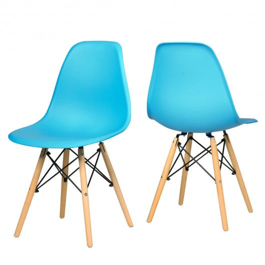 Set of 2 Mid Century Modern DSW Dining Side Chair