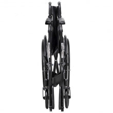Load image into Gallery viewer, 24" Folding Foldable Backrest Transport Wheelchair
