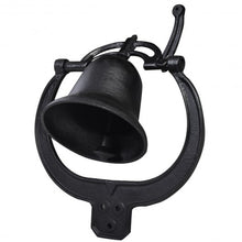 Load image into Gallery viewer, 8.5&quot; Large Cast Iron Farm School Dinner Bell
