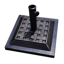 Load image into Gallery viewer, 17.5&quot; Heavy Duty Square Umbrella Base Stand
