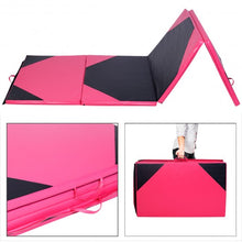 Load image into Gallery viewer, 4&#39; x 10&#39; x 2&quot; Thick Folding Panel Gymnastics Mat
