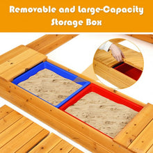 Load image into Gallery viewer, Kids Outdoor Playset Backyard Cedar Sandbox
