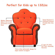 Load image into Gallery viewer, Living Room Kids Sofa-Orange
