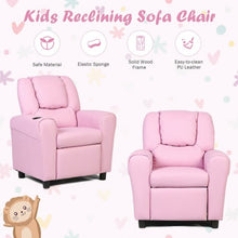 Load image into Gallery viewer, Kids Recliner Armchair Sofa-Pink
