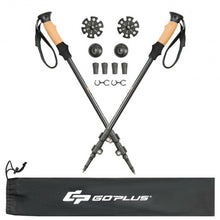 Load image into Gallery viewer, 2 Pack Adjustable Walking Hiking Poles
