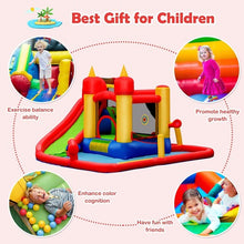 Load image into Gallery viewer, Inflatable Water Slide Jumping Bounce House with Ocean Ball

