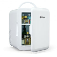 Load image into Gallery viewer, 4 Liter Mini Cooler Warmer Fridge Portable-White

