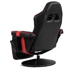Load image into Gallery viewer, Ergonomic High Back Massage Gaming Chair with Pillow-Red

