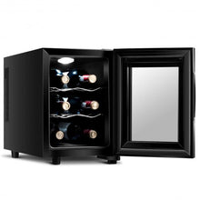 Load image into Gallery viewer, 6 Bottle Freestanding Thermoelectric Wine Cooler Freestanding
