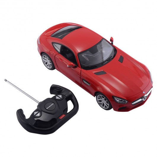 1:14 Mercedes AMG GT Licensed Radio Remote Control RC Car w/ Opening Door-Red