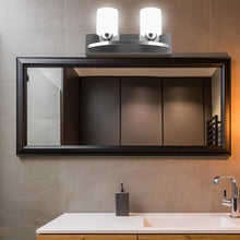 Load image into Gallery viewer, 2 Light Glass Wall Pendant Lamp Fixture Vanity
