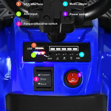 Load image into Gallery viewer, 6V Battery Powered Kids Electric Ride on ATV-Blue
