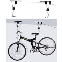 Load image into Gallery viewer, New Bike Bicycle Lift Ceiling Mounted Hoist Storage Garage Hanger Pulley Rack
