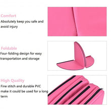 Load image into Gallery viewer, 2&quot; Foldable Pole Dance Yoga Exercise Safety Cushion Mat - Pink
