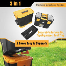 Load image into Gallery viewer, Rolling Toolbox Stackable Cabinet Storage Chest Organizer with Handle
