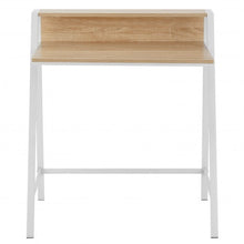 Load image into Gallery viewer, 2 Tier Computer Desk PC Laptop Table Study Writing Home Office Workstation New-Natural
