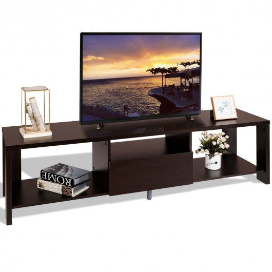 Media Entertainment Console TV Cabinet Stand with Drawer