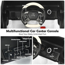 Load image into Gallery viewer, 12V Licensed Mercedes-Benz G650 Kids Ride On Car-White
