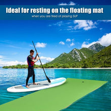 Load image into Gallery viewer, 12&#39; x 6&#39; 3 Layer Floating Water Pad-Green
