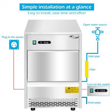 Load image into Gallery viewer, Automatic Ice Maker Machine w/ 70lbs/24h Productivity
