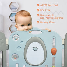 Load image into Gallery viewer, Kids Baby Playpen 14 Panel Activity Center Safety Play Yard
