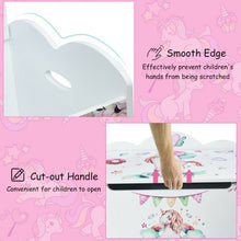 Load image into Gallery viewer, Wooden Toy Box Storage with Seating Bench for Kids
