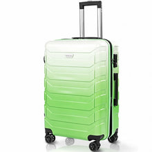 Load image into Gallery viewer, 3PCS Spinner Expandable Suitcase With TSA Lock-Green
