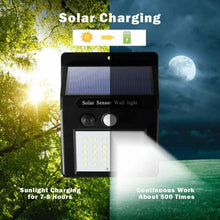 Load image into Gallery viewer, 4 Pcs 30 LED Solar Lights Motion Sensor Solar Powered Wall Lights  Garden Path
