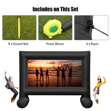 Load image into Gallery viewer, Inflatable Outdoor Movie Projector Screen with Blower-18&#39;
