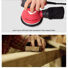 Load image into Gallery viewer, 5&quot; Palm Random Orbit Sander with Dust Collector and Sandpapers
