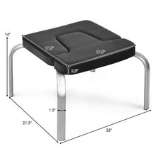 Load image into Gallery viewer, Yoga Iron Headstand Bench w/ PVC Pads for Family Gym-Black
