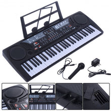 Load image into Gallery viewer, 61 Key Digital Electronic Keyboard Piano with Free Microphone
