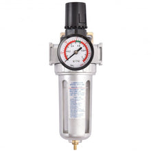 Load image into Gallery viewer, Air Pressure Regulator Filter Water Separator with Pressure Gauge
