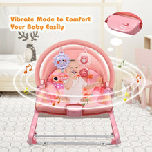 Load image into Gallery viewer, Baby Adjustable Swing Bouncer &amp; Rocker-Pink
