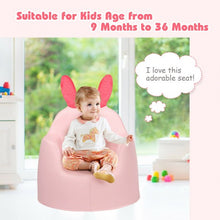 Load image into Gallery viewer, Rabbit Kid Toddler Armchair Sofa Seat-Pink
