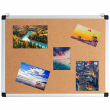 Load image into Gallery viewer, 1 or 3 Pack 24&quot; x 18&quot; Cork Board Set with 10 Thumb Tacks-1 Pack
