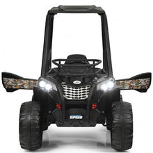 Load image into Gallery viewer, 12V Kids RC Electric Ride On Off-Road UTV Truck with MP3 and Light-Black
