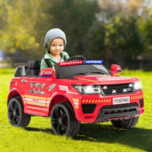 Load image into Gallery viewer, 12V Kids Electric Bluetooth Ride On Car with Remote Control-Red
