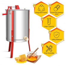 Load image into Gallery viewer, Stainless Steel Honey Extractor Honeycom Beekeeping Equipment

