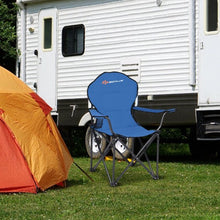 Load image into Gallery viewer, Folding Camping Outdoor Load-bearing Beach Chair
