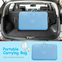 Load image into Gallery viewer, Travel Portable Baby Bed Side Sleeper  Bassinet Crib with Carrying Bag-Blue
