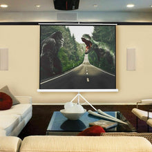 Load image into Gallery viewer, 100&quot; 70 x 70 Portable Square Tripod Screen Projection Projector
