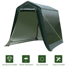 Load image into Gallery viewer, 6&#39; x 8&#39; Outdoor Carport Patio Storage Shelter Shed Car Canopy
