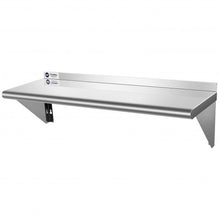 Load image into Gallery viewer, 12&quot; � 36&quot; Stainless Steel NSF Commercial Wall Mount Shelf - Kitchen &amp; Restaurant
