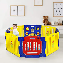 Load image into Gallery viewer, Baby Playpen Kids 8 Panel Safety Play Center Yard
