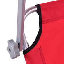 Load image into Gallery viewer, Foldable Relaxing Lounge Beach Chair-Red
