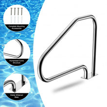 Load image into Gallery viewer, 49&quot; Stainless Steel Mounted Swimming Pool Stair Rail
