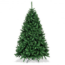 Load image into Gallery viewer, LUCKTREE 6 Ft Hinged Artificial Christmas Tree with Solid Metal Stand
